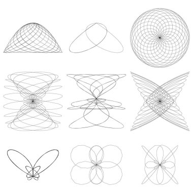 Soyut çizgi çizimi, çizgi çizimi, yapı 