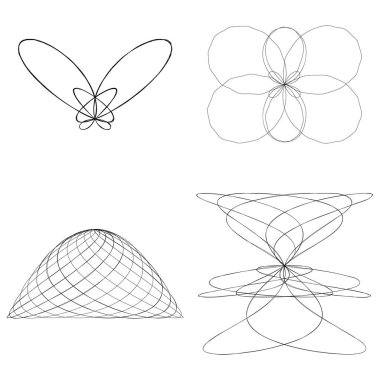 Soyut çizgi çizimi, çizgi çizimi, yapı 