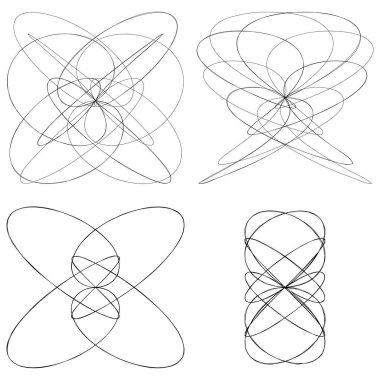 Soyut çizgi çizimi, çizgi çizimi, yapı 