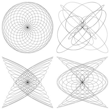 Soyut çizgi çizimi, çizgi çizimi, yapı 