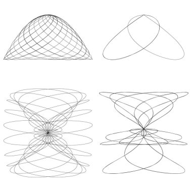 Soyut çizgi çizimi, çizgi çizimi, yapı 