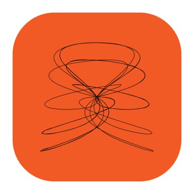 Soyut çizgi çizimi, çizgi çizimi, yapı 