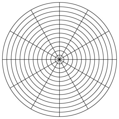 Radyal, dairesel çizgiler ögesi birleştiriliyor