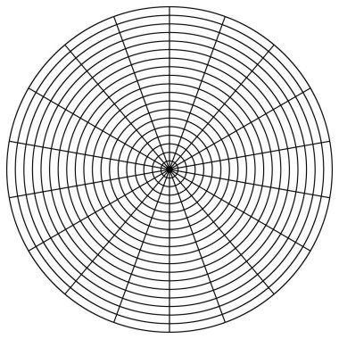 Radyal, dairesel çizgiler ögesi birleştiriliyor