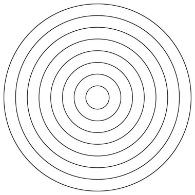 Radyal, dairesel çizgiler ögesi birleştiriliyor