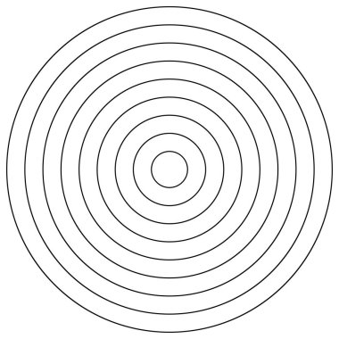 Radyal, dairesel çizgiler ögesi birleştiriliyor