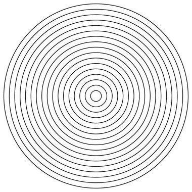 Radyal, dairesel çizgiler ögesi birleştiriliyor
