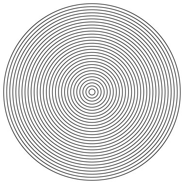 Radyal, dairesel çizgiler ögesi birleştiriliyor