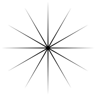 Radyal, dairesel çizgiler ögesi birleştiriliyor