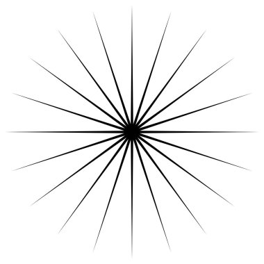 Radyal, dairesel çizgiler ögesi birleştiriliyor