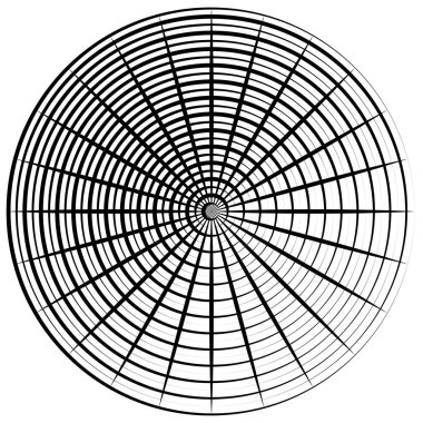 Radyal, dairesel çizgiler ögesi birleştiriliyor