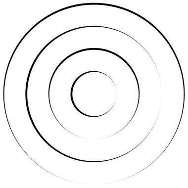 Radyal, dairesel çizgiler ögesi birleştiriliyor