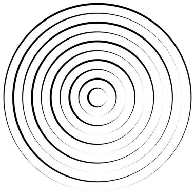 Radyal, dairesel çizgiler ögesi birleştiriliyor