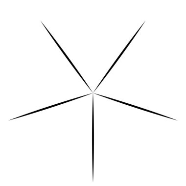 Radyal, dairesel çizgiler ögesi birleştiriliyor