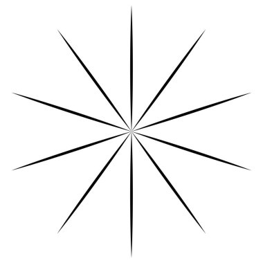 Radyal, dairesel çizgiler ögesi birleştiriliyor