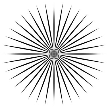 Radyal, dairesel çizgiler ögesi birleştiriliyor