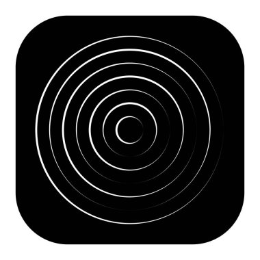 Radyal, dairesel çizgiler ögesi birleştiriliyor