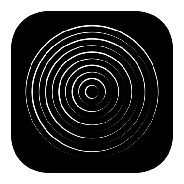 Radyal, dairesel çizgiler ögesi birleştiriliyor