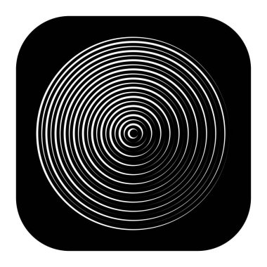 Radyal, dairesel çizgiler ögesi birleştiriliyor