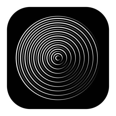 Radyal, dairesel çizgiler ögesi birleştiriliyor