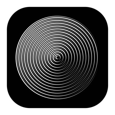 Radyal, dairesel çizgiler ögesi birleştiriliyor