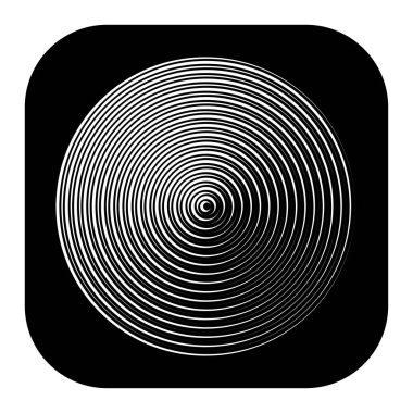 Radyal, dairesel çizgiler ögesi birleştiriliyor