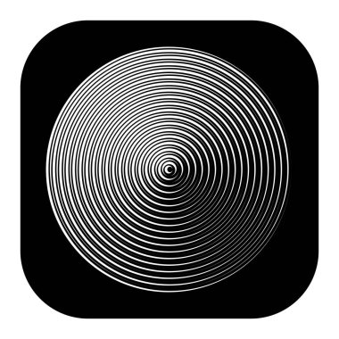 Radyal, dairesel çizgiler ögesi birleştiriliyor