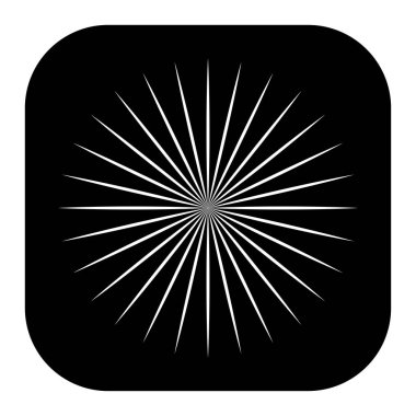 Radyal, dairesel çizgiler ögesi birleştiriliyor