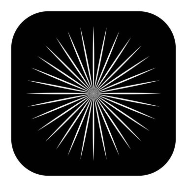 Radyal, dairesel çizgiler ögesi birleştiriliyor