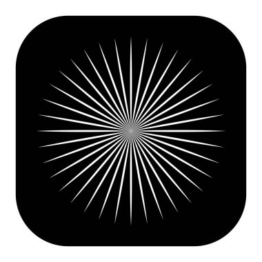 Radyal, dairesel çizgiler ögesi birleştiriliyor