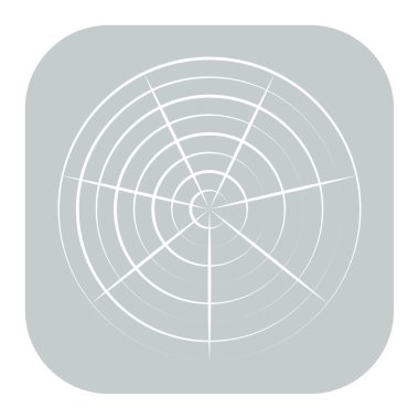 Radyal, dairesel çizgiler ögesi birleştiriliyor