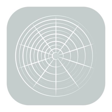 Radyal, dairesel çizgiler ögesi birleştiriliyor