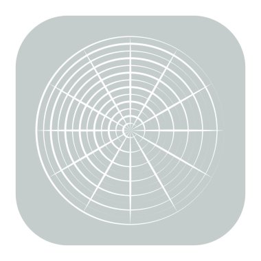 Radyal, dairesel çizgiler ögesi birleştiriliyor