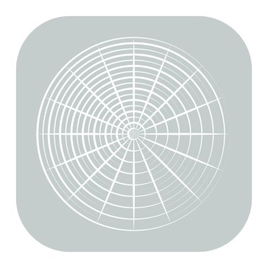 Radyal, dairesel çizgiler ögesi birleştiriliyor