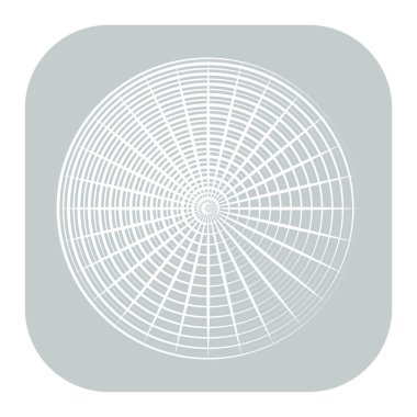 Radyal, dairesel çizgiler ögesi birleştiriliyor