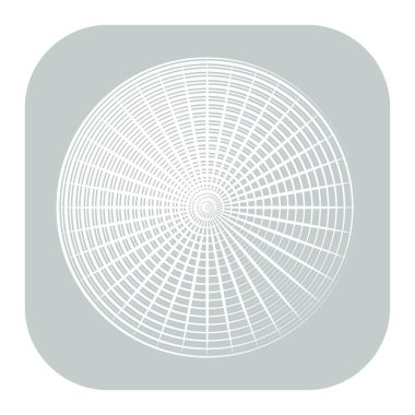 Radyal, dairesel çizgiler ögesi birleştiriliyor