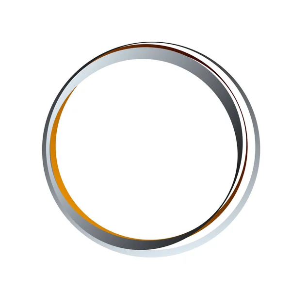 Random Circles Rings Circular Element — 图库矢量图片