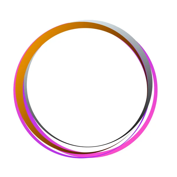 Random Circles Rings Circular Element — стоковый вектор