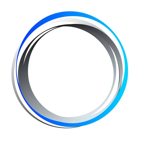 Random Circles Rings Circular Element — 图库矢量图片