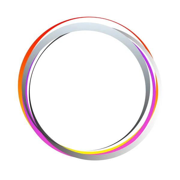 Random Circles Rings Circular Element – Stock-vektor