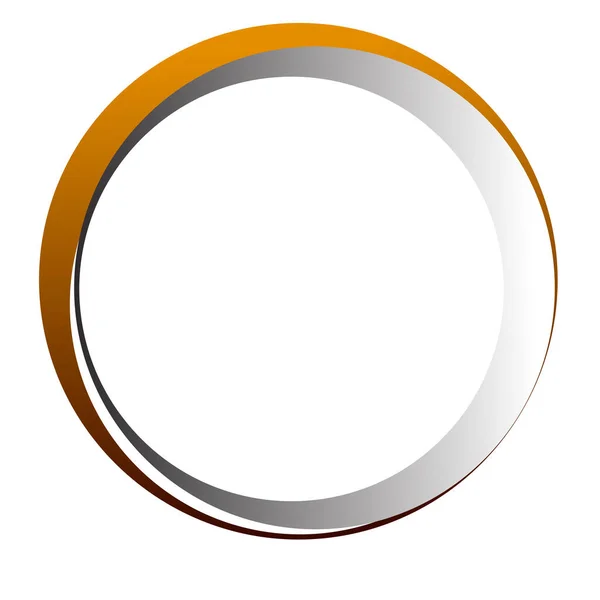 Random Circles Rings Circular Element — Vettoriale Stock