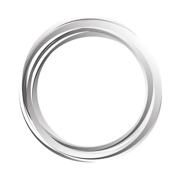 Círculos Aleatórios Anéis Elemento Circular — Vetor de Stock