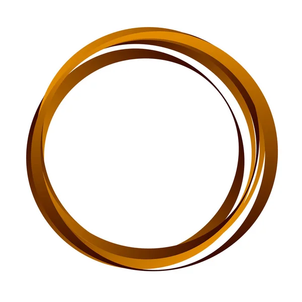 Случайные Круги Кольца Круговой Элемент — стоковый вектор