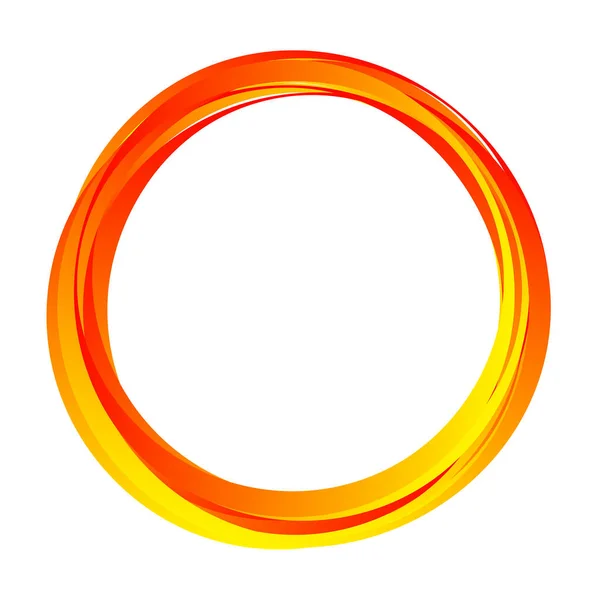 Random Circles Rings Circular Element — Stockvector