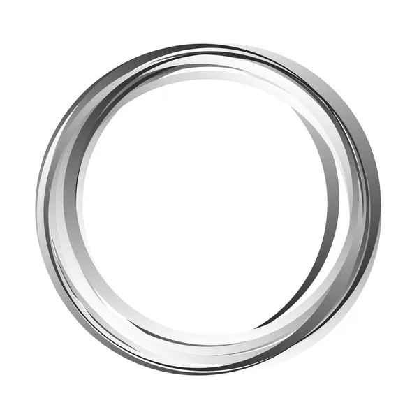 Random Circles Rings Circular Element — Vetor de Stock