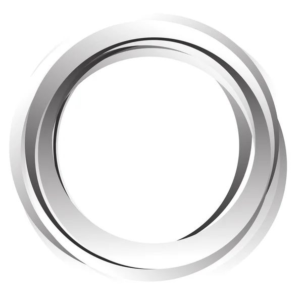 Random Circles Rings Circular Element — ストックベクタ