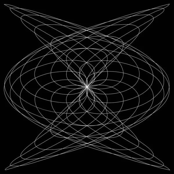 Малюнок Абстрактних Ліній Формування Лінійного Мистецтва Структура — стоковий вектор