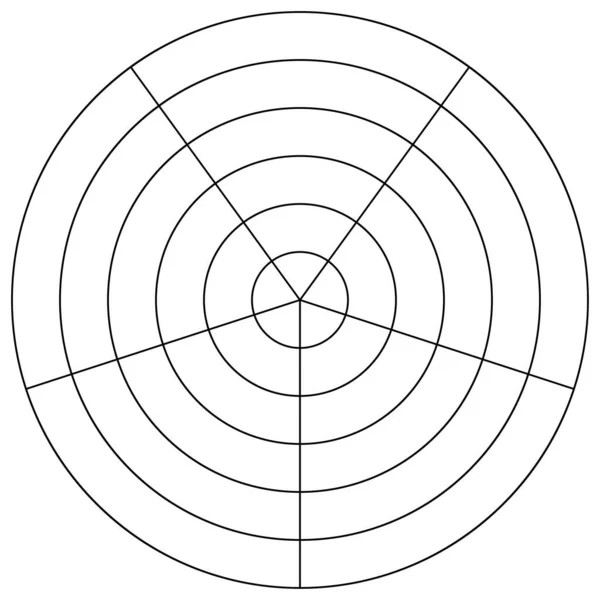 Converging Radial Circular Lines Element — ストックベクタ