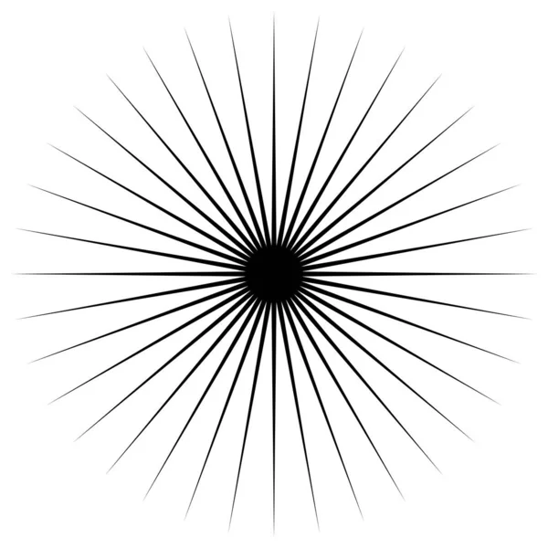 Radyal, dairesel çizgiler ögesi birleştiriliyor