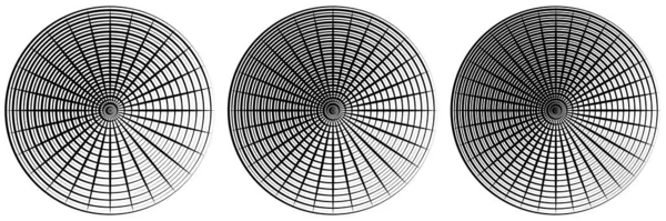 Dairesel çizgiler elementi birleştiriliyor. Stock vektör illüstrasyonu, klip- art grafikleri